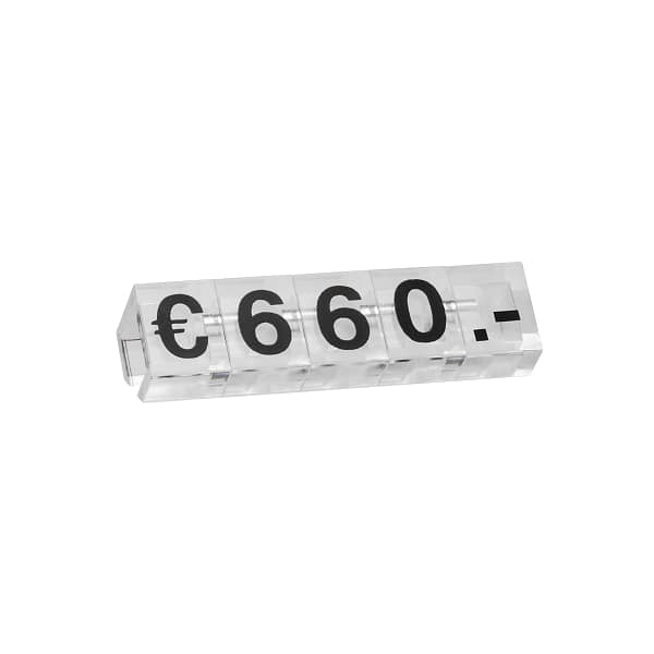 Réassort Chiffres & Devises Gamme "Norma Classic"